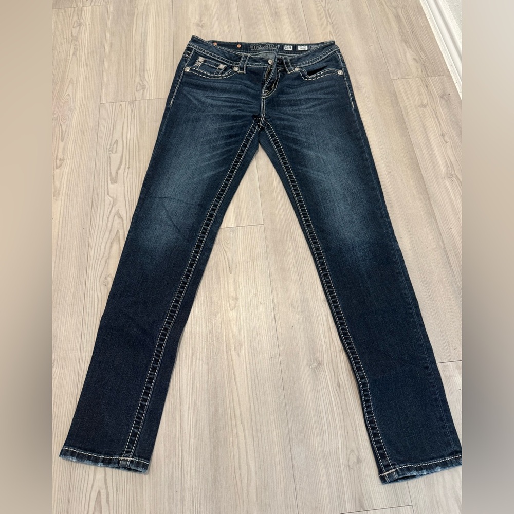 Miss Me Dark Wash Skinny Jeans